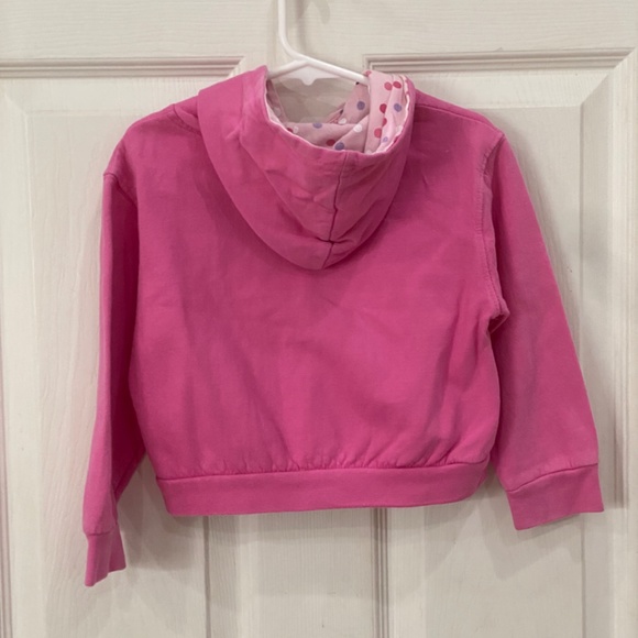 Kid U not, Pink hooded, N Y ,sweat jacket. Size 2T - Picture 6 of 7